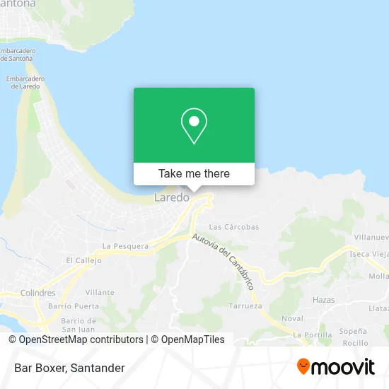 Bar Boxer map