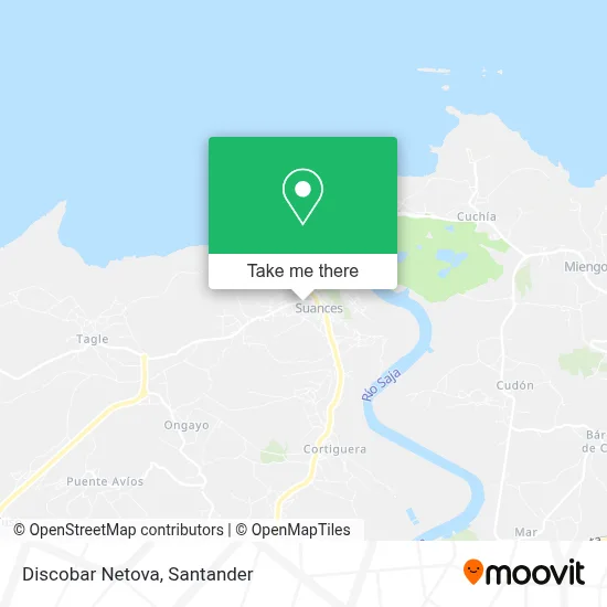 Discobar Netova map