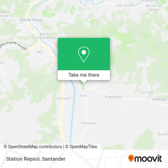 Station Repsol map