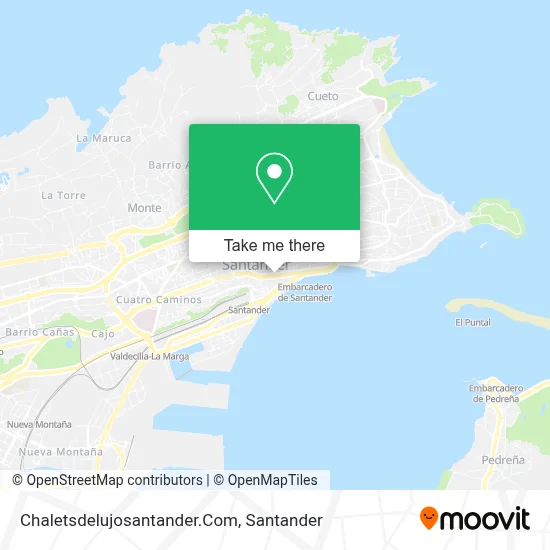 Chaletsdelujosantander.Com map