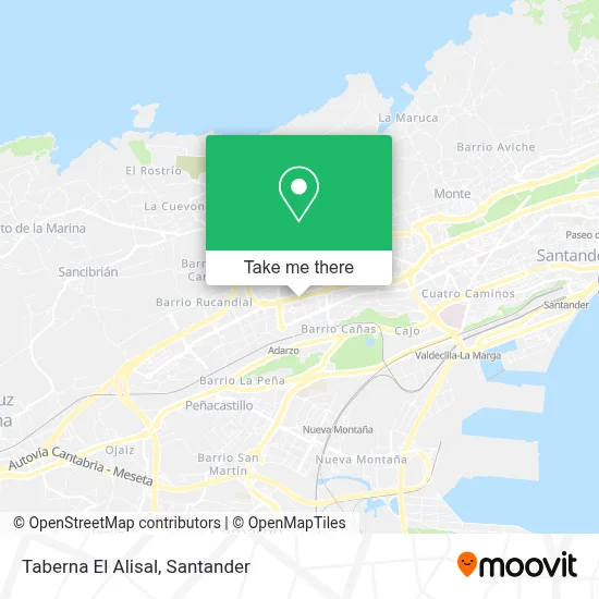 Taberna El Alisal map