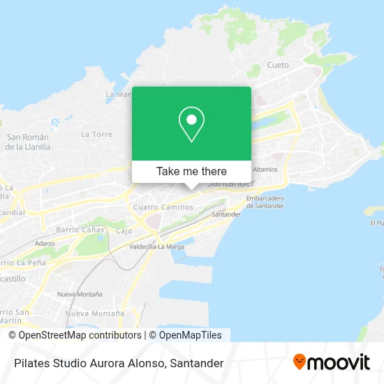 Pilates Studio Aurora Alonso map