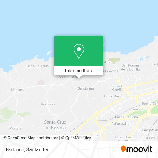 Bsilence map