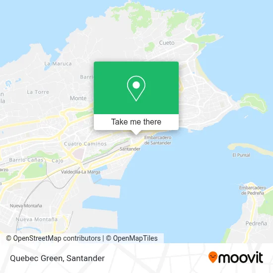 Quebec Green map