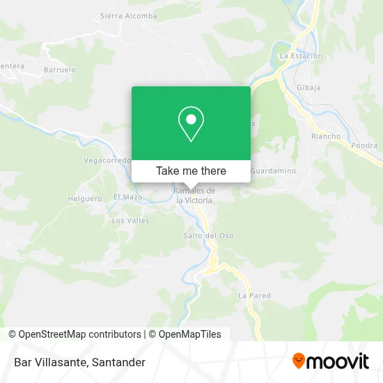 Bar Villasante map