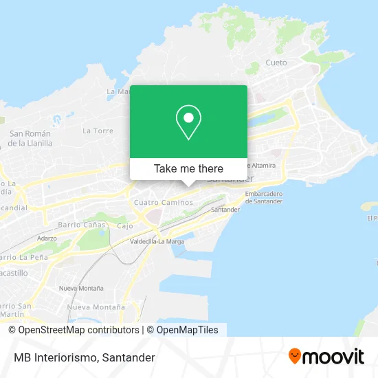 MB Interiorismo map