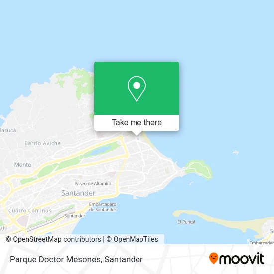 Parque Doctor Mesones map