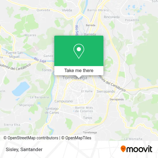 Sisley map