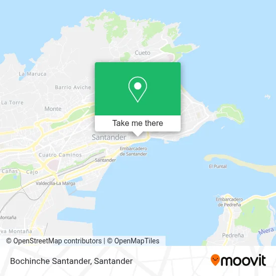 Bochinche Santander map