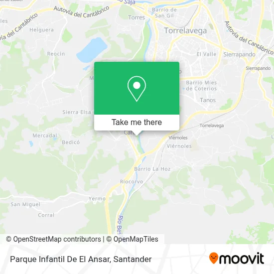 Parque Infantil De El Ansar map