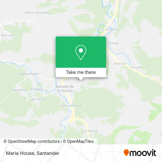 Casa Maria map
