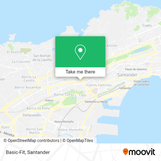 mapa Basic-Fit
