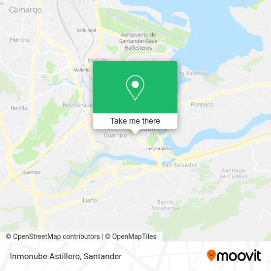 Inmonube Astillero map