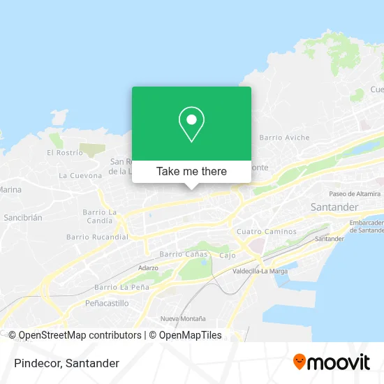 Pindecor map