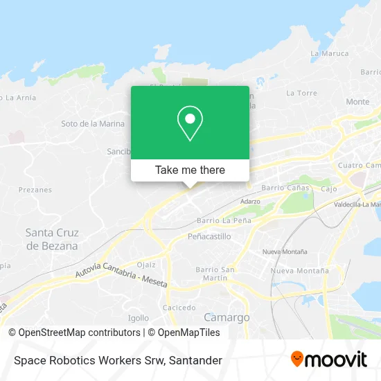 Space Robotics Workers Srw map