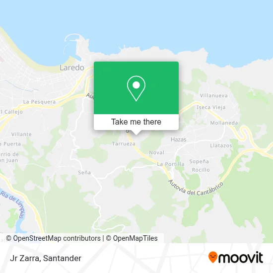 Jr Zarra map