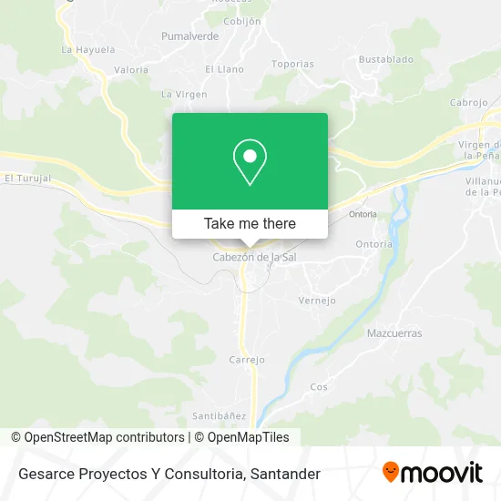 Gesarce Proyectos Y Consultoria map