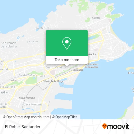 El Roble map