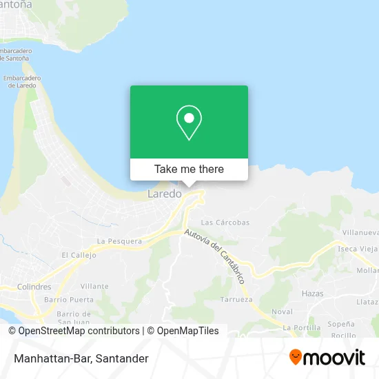 Manhattan-Bar map