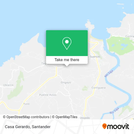 Casa Gerardo map