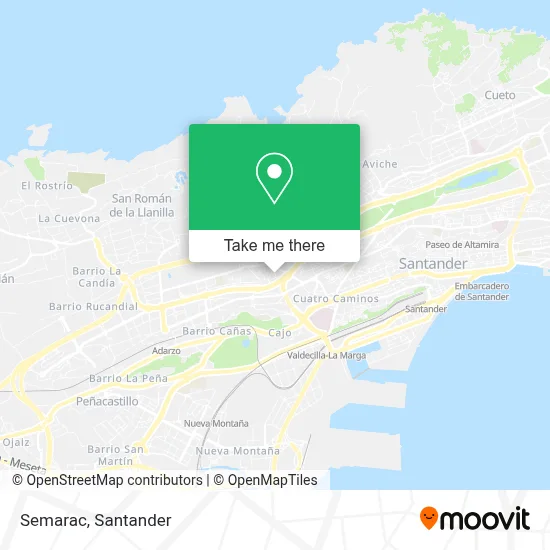 Semarac map