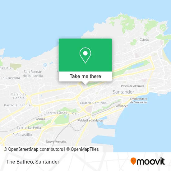 The Bathco map