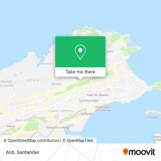 Aldi map