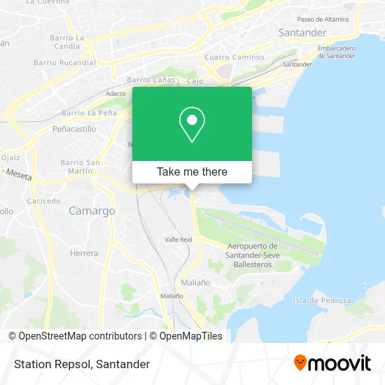 Station Repsol map