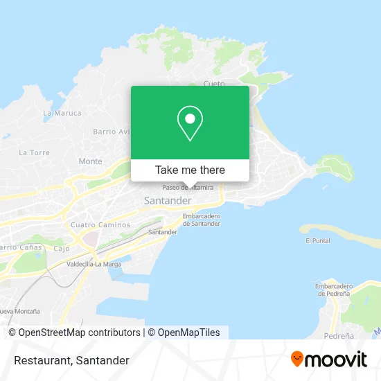 Restaurante map