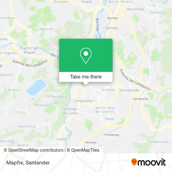 Mapfre map