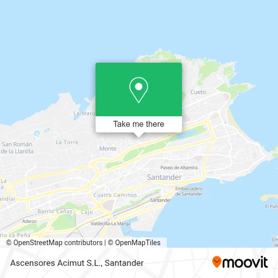Ascensores Acimut S.L. map