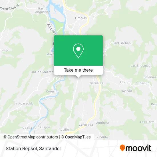 Station Repsol map