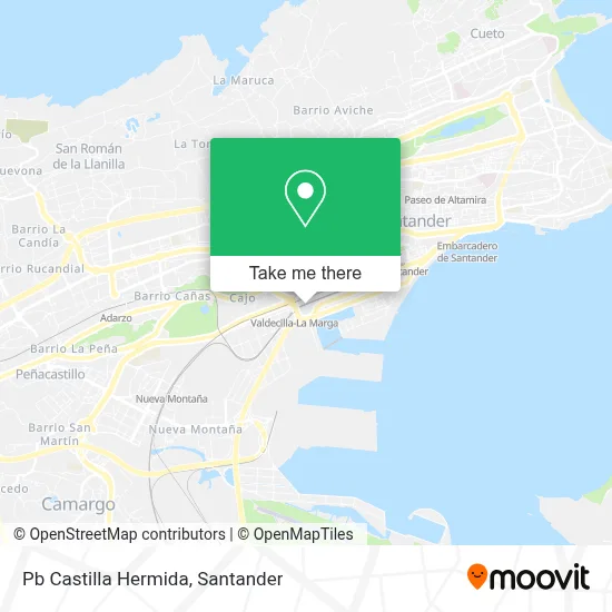 Pb Castilla Hermida map