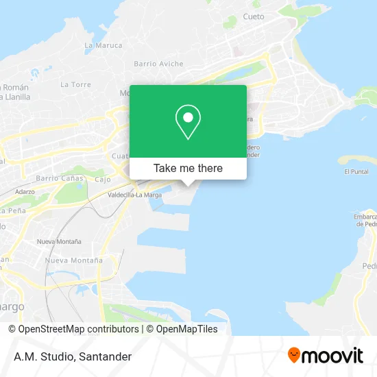 A.M. Studio map