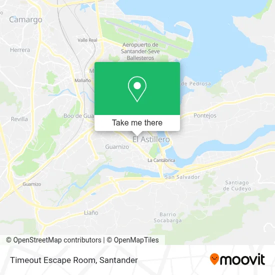 Timeout Escape Room map