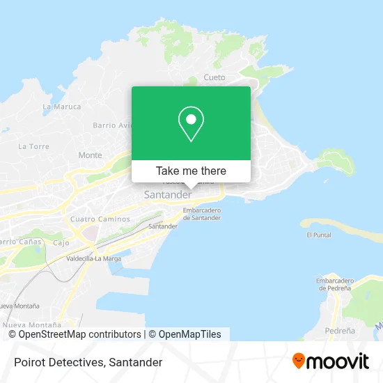 Poirot Detectives map