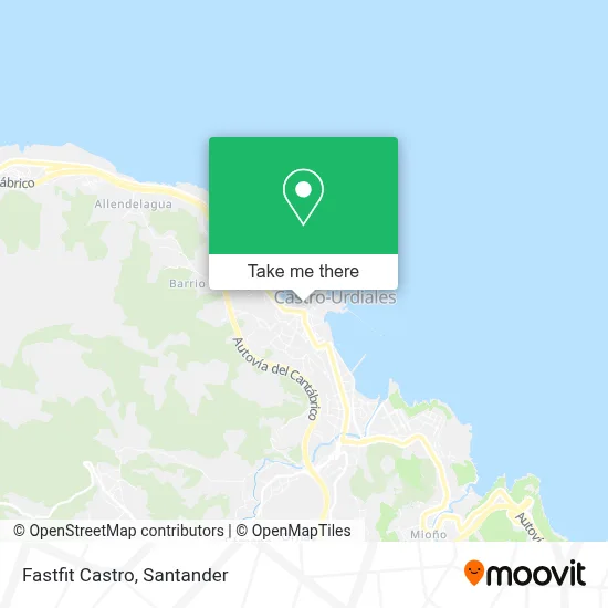 Fastfit Castro map