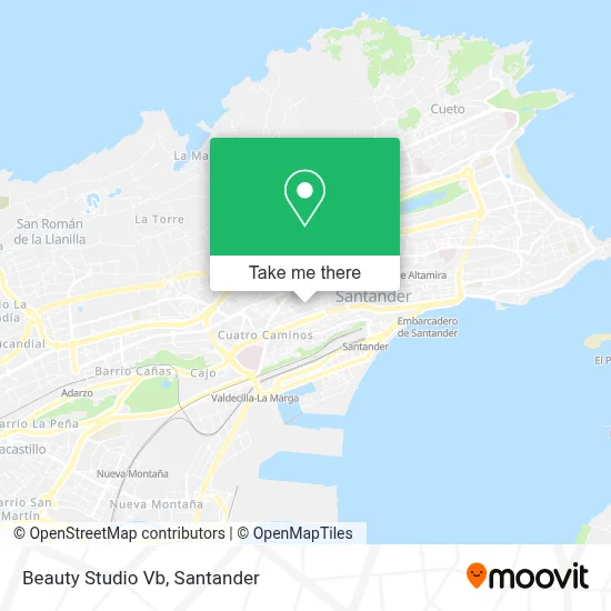 Beauty Studio Vb map