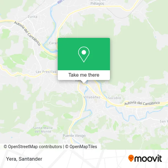 Yera map