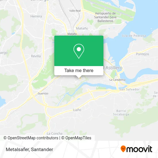 Metalsafer map