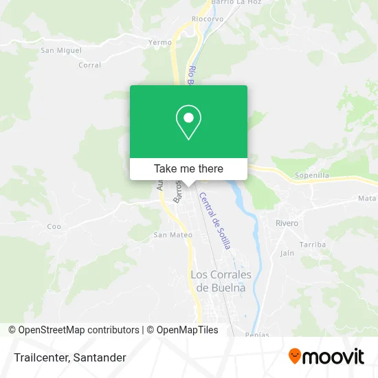 Trailcenter map