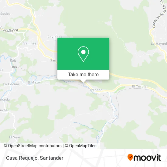 Casa Requejo map