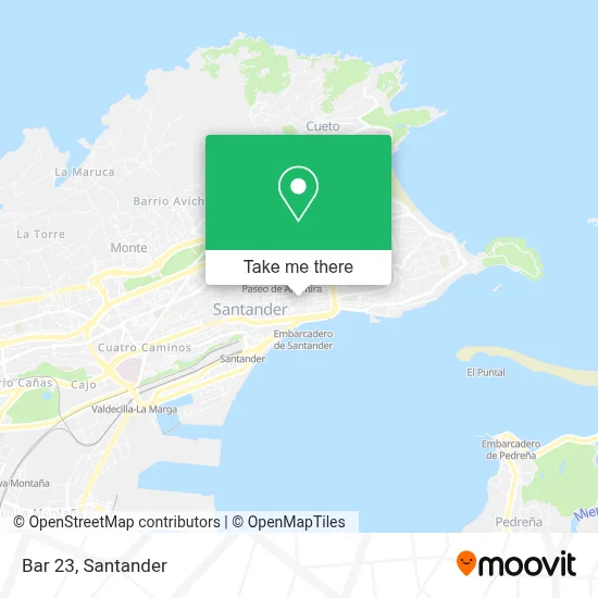 Bar 23 map