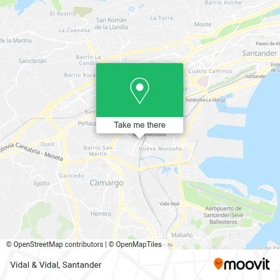Vidal & Vidal map