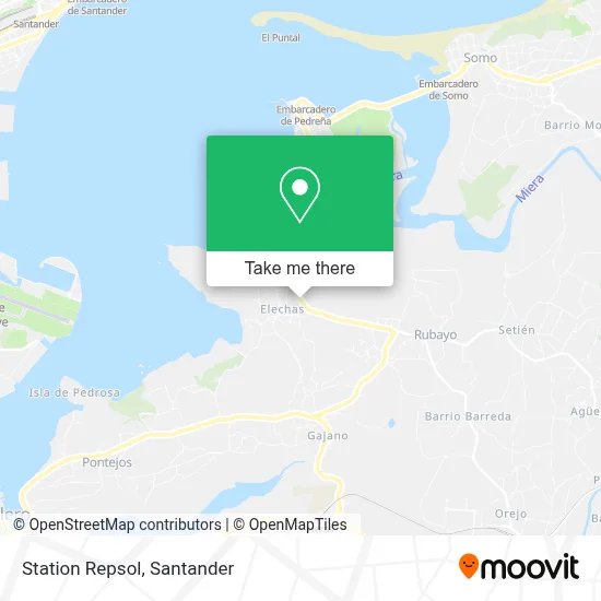Station Repsol map