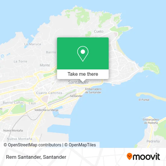 Rem Santander map