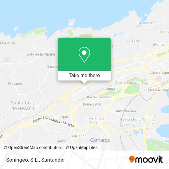 Soningeo, S.L. map