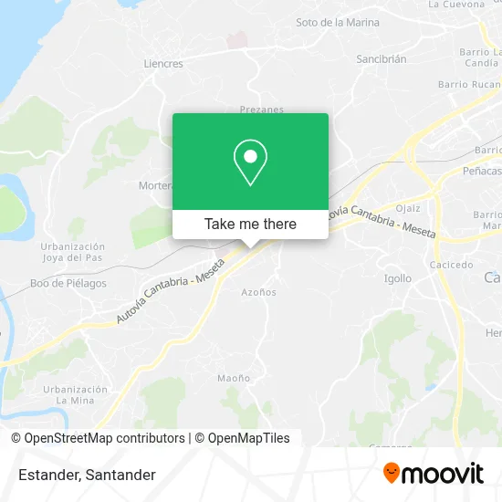 Estander map