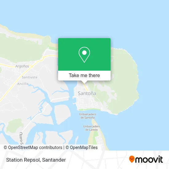Station Repsol map