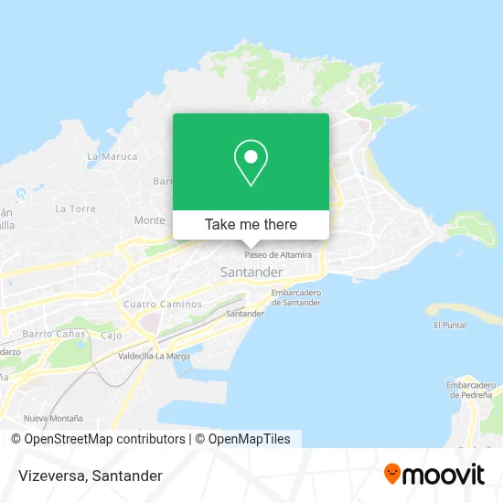 Vizeversa map